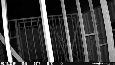 Camera image at 01:18 PST
