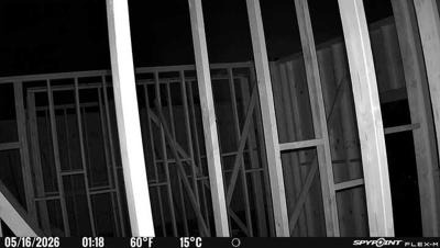 Camera image at 01:18 PST