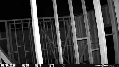 Camera image at 03:18 PST