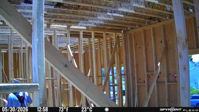 Camera image at 12:58 PST
